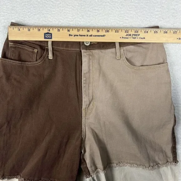 Hollister Jeans Womens Sz 31 Ultra High-Rise Dad Jean Patchwork Vintage‎ 90s Y2K - Picture 12 of 15